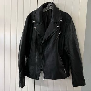 Mens H&M leather jacket